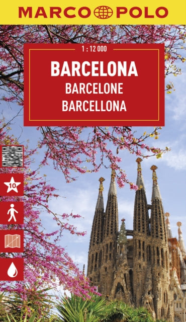 Book cover of: Barcelona Marco Polo City Map