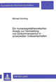 Book cover of: Ein humankapitaltheoretischer Ansatz zur Vermeidung von Einkommensarmut in entwickelten Volkswirtschaften. By: Michael Gromling
