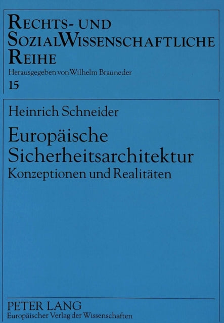 Book cover of: Europaeische Sicherheitsarchitektur