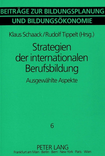 Book cover of: Strategien der internationalen Berufsbildung