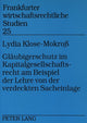 Book cover of: Glaeubigerschutz im Kapitalgesellschaftsrecht am Beispiel der Lehre von der verdeckten Sacheinlage