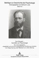 Book cover of: Schriften zur Psychologie