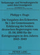 Book cover of: Die Vorgaben des Eckwertes Nr. 1 der Gemeinsamen Erklaerung der beiden deutschen Regierungen vom 15.06.1990 fuer die Enteignungen in den Jahren 1945-1949