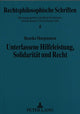 Book cover of: Unterlassene Hilfeleistung, Solidaritaet Und Recht