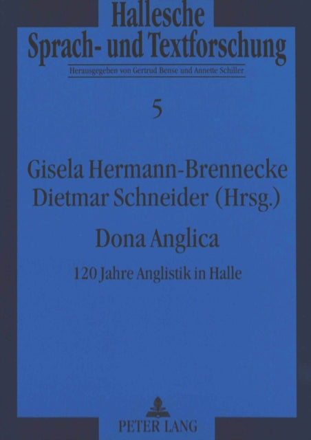 Book cover of: Dona Anglica. By: Gisela Hermann-Brennecke