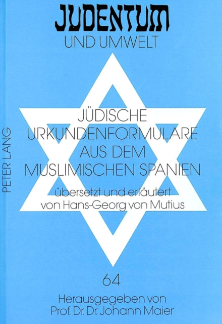 Book cover of: Juedische Urkundenformulare aus dem muslimischen Spanien