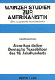 Book cover of: «Amerikas Italien»