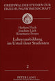Book cover of: Lehrerausbildung im Urteil ihrer Studenten. By: Herbert Flach