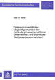 Book cover of: Datenschutzrechtliches Ungleichgewicht bei der Kontrolle privatwirtschaftlicher Unternehmen und oeffentlicher Wettbewerbsunternehmen?