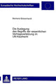 Book cover of: Auslegung Des Begriffs Der Wesentlichen Vertragsverletzung Im Un-Kaufrecht