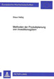 Book cover of: Methoden der Produktplanung von Investitionsguetern. By: Klaus Helbig