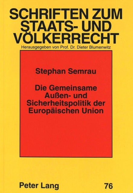 Book cover of: Die Gemeinsame Auen- und Sicherheitspolitik der Europaeischen Union