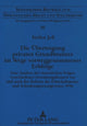Book cover of: Die Uebertragung privaten Grundbesitzes im Wege vorweggenommener Erbfolge