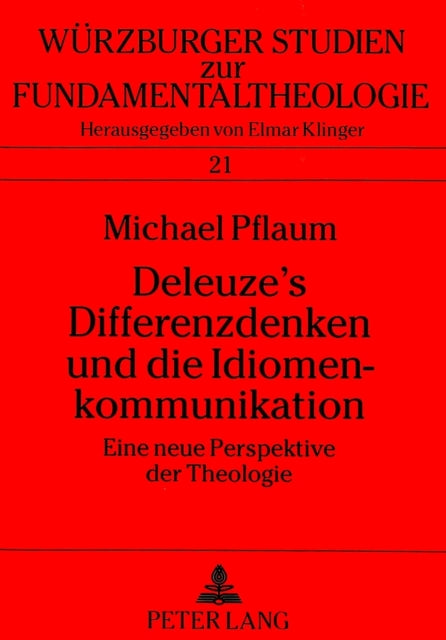 Book cover of: Deleuze's Differenzdenken Und Die Idiomenkommunikation