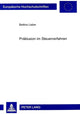 Book cover of: Praeklusion im Steuerverfahren