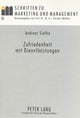 Book cover of: Zufriedenheit mit Dienstleistungen. By: Andreas Siefke