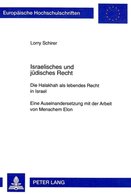Book cover of: Israelisches und juedisches Recht