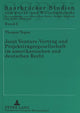 Book cover of: Joint Venture-Vertrag und Projekttraegergesellschaft im amerikanischen und deutschen Recht