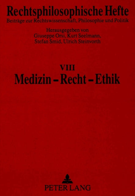 Book cover of: Medizin - Recht - Ethik