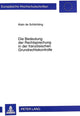 Book cover of: Bedeutung Der Rechtsprechung in Der Franzoesischen Grundrechtskontrolle