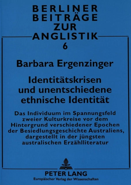 Book cover of: Identitaetskrisen und unentschiedene ethnische Identitaet