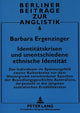 Book cover of: Identitaetskrisen und unentschiedene ethnische Identitaet