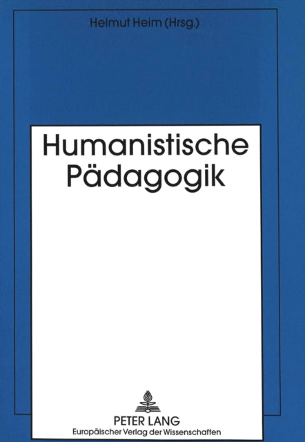 Book cover of: Humanistische Paedagogik