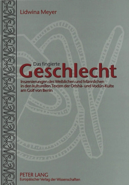 Book cover of: Das fingierte Geschlecht