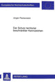 Book cover of: Der Schutz Territorial Beschraenkter Kennzeichen