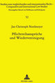 Book cover of: Pflichtteilsansprueche und Wiedervereinigung. By: Jan Christoph Nordmeyer