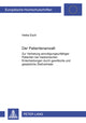 Book cover of: Der Patientenanwalt. By: Heike Esch