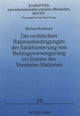 Book cover of: Die rechtlichen Rahmenbedingungen der Sanktionierung von Beitragsverweigerung im System der Vereinten Nationen