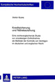 Book cover of: Kreditsicherung Und Naehebeziehung
