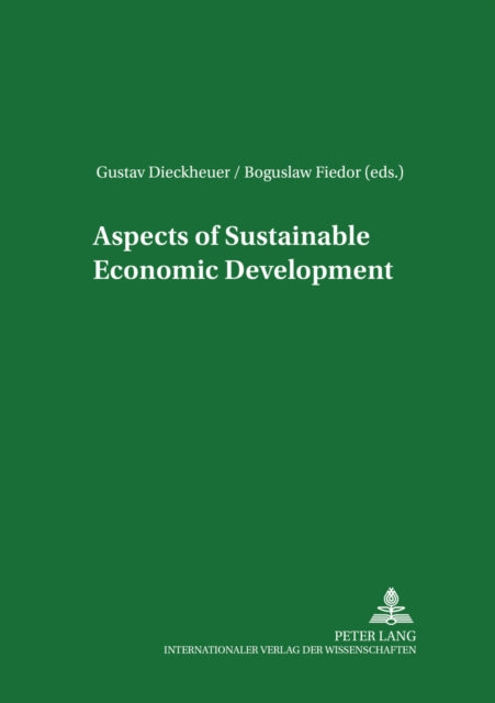 Book cover of: Aspects of Sustainable Economic Development
