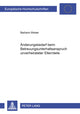 Book cover of: Aenderungsbedarf Beim Betreuungsunterhaltsanspruch Unverheirateter Elternteile