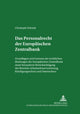 Book cover of: Das Personalrecht Der Europaeischen Zentralbank. By: Christoph Schmid