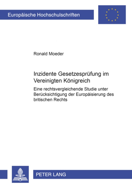 Book cover of: Inzidente Gesetzespruefung Im Vereinigten Koenigreich