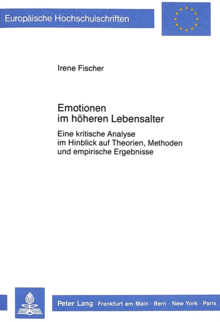 Book cover of: Emotionen im hoeheren Lebensalter