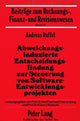 Book cover of: Abweichungsinduzierte Entscheidungsfindung zur Steuerung von Software-Entwicklungsprojekten