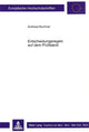 Book cover of: Entscheidungsregeln auf dem Pruefstand