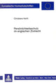 Book cover of: Persoenlichkeitsschutz im englischen Zivilrecht