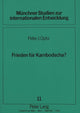 Book cover of: Frieden fuer Kambodscha?