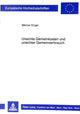 Book cover of: Unechte Gemeinkosten und unechter Gemeinverbrauch