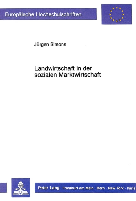 Book cover of: Landwirtschaft in der sozialen Marktwirtschaft