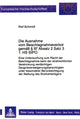 Book cover of: Die Ausnahme vom Beschlagnahmeverbot gemae  97 Absatz 2 Satz 3 1.HS StPO