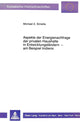 Book cover of: Aspekte der Energienachfrage der privaten Haushalte in Entwicklungslaendern  - am Beispiel Indiens