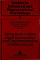 Book cover of: Aktuelle Probleme der Angewandten und Experimentellen Streforschung