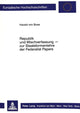 Book cover of: Republik und Mischverfassung- zur Staatsformenlehre der Federalist Papers