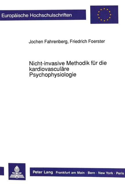 Book cover of: Nicht-invasive Methodik fuer die kardiovasculaere Psychophysiologie
