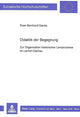 Book cover of: Didaktik der Begegnung